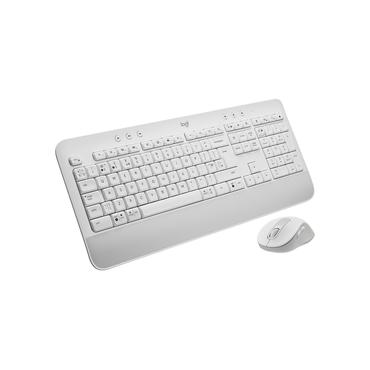 Logitech Signature MK650 Combo for Business - sats med tangentbord och mus - QWERTY - brittisk - offwhite Inmatningsenhet