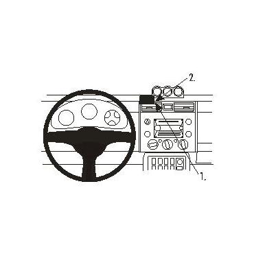 Brodit ProClip Center mount - beslag til montering