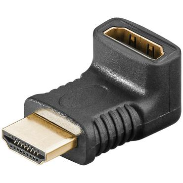 HDMI&trade; Angled Adapter 90&deg;, Gold-Plated (8K@60HZ)