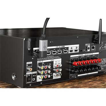 HDMI&trade; Angled Adapter 90&deg;, Gold-Plated (8K@60HZ)