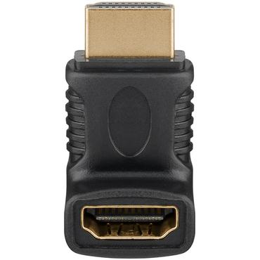 HDMI&trade; Angled Adapter 90&deg;, Gold-Plated (8K@60HZ)