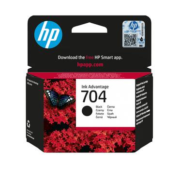 HP 704 - svart - original - Ink Advantage - bl&auml;ckpatron