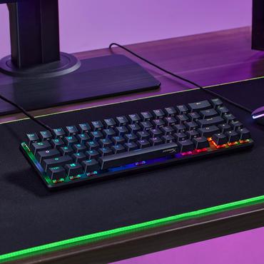 HyperX Alloy Origins 65 ─ mekanisk gaming-tastatur ─ HX rødt (US layout)