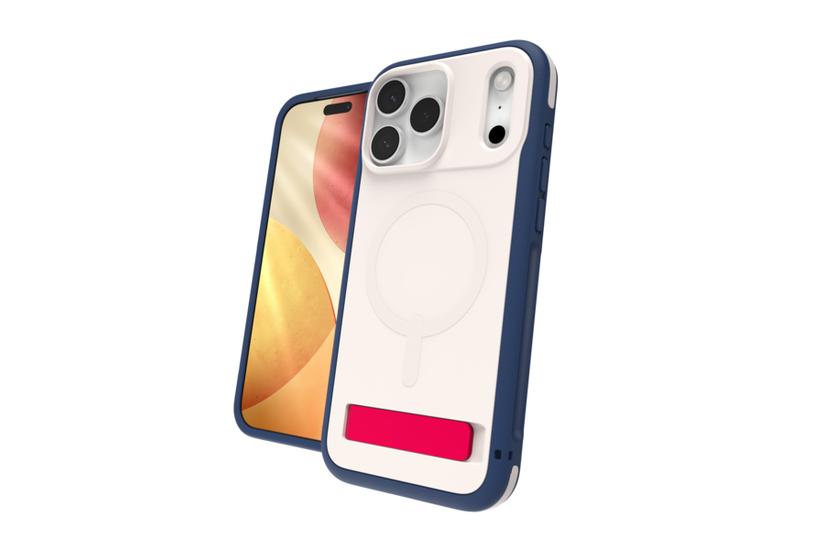 ZAGG Sedona Snap Kickstand mobiltelefon etui 17,5 cm (6.9") Cover Bl&aring;, Hvid, R&oslash;d