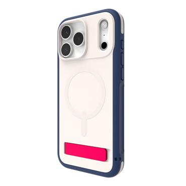 ZAGG Sedona Snap Kickstand mobiltelefon etui 17,5 cm (6.9") Cover Bl&aring;, Hvid, R&oslash;d