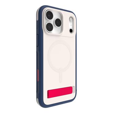 ZAGG Sedona Snap Kickstand mobiltelefon etui 17,5 cm (6.9") Cover Bl&aring;, Hvid, R&oslash;d