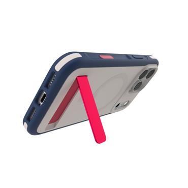 ZAGG Sedona Snap Kickstand mobiltelefon etui 17,5 cm (6.9") Cover Bl&aring;, Hvid, R&oslash;d