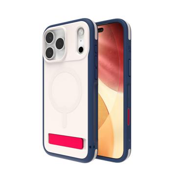 ZAGG Sedona Snap Kickstand mobiltelefon etui 17,5 cm (6.9") Cover Bl&aring;, Hvid, R&oslash;d