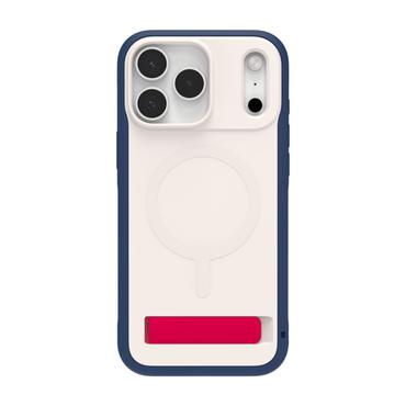 ZAGG Sedona Snap Kickstand mobiltelefon etui 17,5 cm (6.9") Cover Bl&aring;, Hvid, R&oslash;d