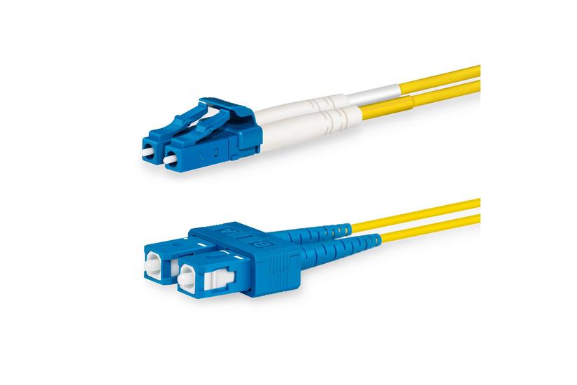 Lanview patchkabel - 1 m. - gul