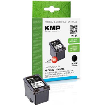 KMP SINGLEPACK H96BX bl&aelig;kpatron 1 stk Kompatibel H&oslash;jt (XL) udbytte Sort