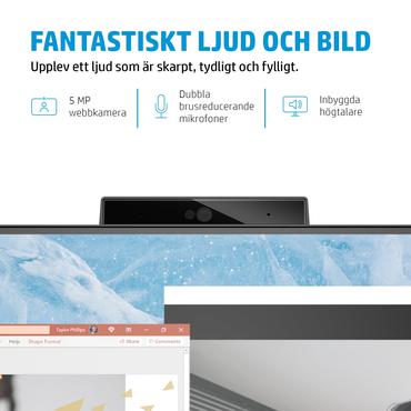 HP M24m Conferencing Monitor skärm - LED-bakgrundsbelysning - 24" - IPS - 5ms - Full HD 1920x1080 vid 75Hz