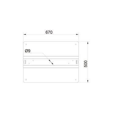 Multibrackets M Pro Series Floorbase OM46N-D monteringskomponent - för interaktiv platt skärm - svart