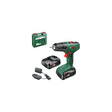 Bosch EasyDrill 18V-40 - slagborr/skruvdragare - 2 hastigheter - 2 batterier, laddare medf&ouml;ljer