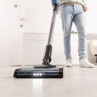 Taurus Homeland Ideal Touch 2-i-1 stangstøvsuger Vekselstrøm Dry Cyclonisk Poseløs 0,6 L 180 W Sort, Blå 2,2 At