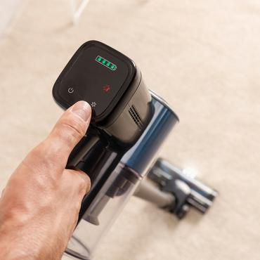 Taurus Homeland Ideal Touch 2-i-1 stangstøvsuger Vekselstrøm Dry Cyclonisk Poseløs 0,6 L 180 W Sort, Blå 2,2 At