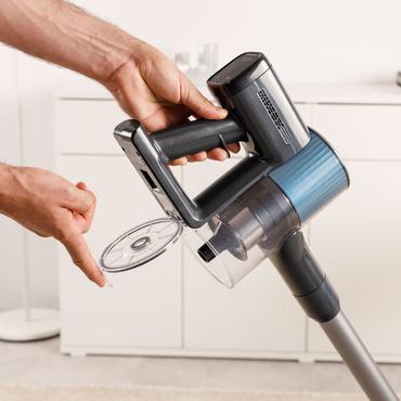 Taurus Homeland Ideal Touch 2-i-1 stangstøvsuger Vekselstrøm Dry Cyclonisk Poseløs 0,6 L 180 W Sort, Blå 2,2 At