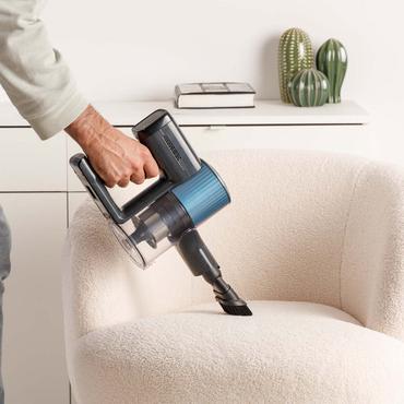 Taurus Homeland Ideal Touch 2-i-1 stangstøvsuger Vekselstrøm Dry Cyclonisk Poseløs 0,6 L 180 W Sort, Blå 2,2 At