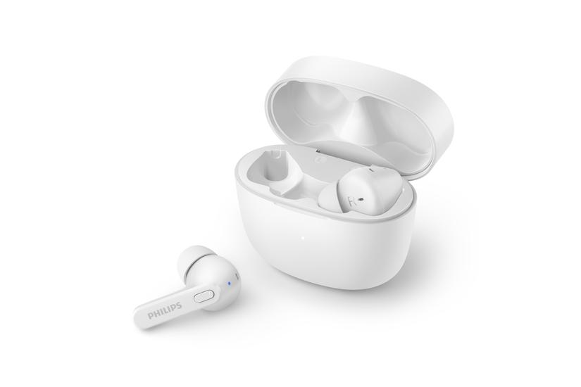 Philips TAT2206WT - ægte trådløse øretelefoner med mik.