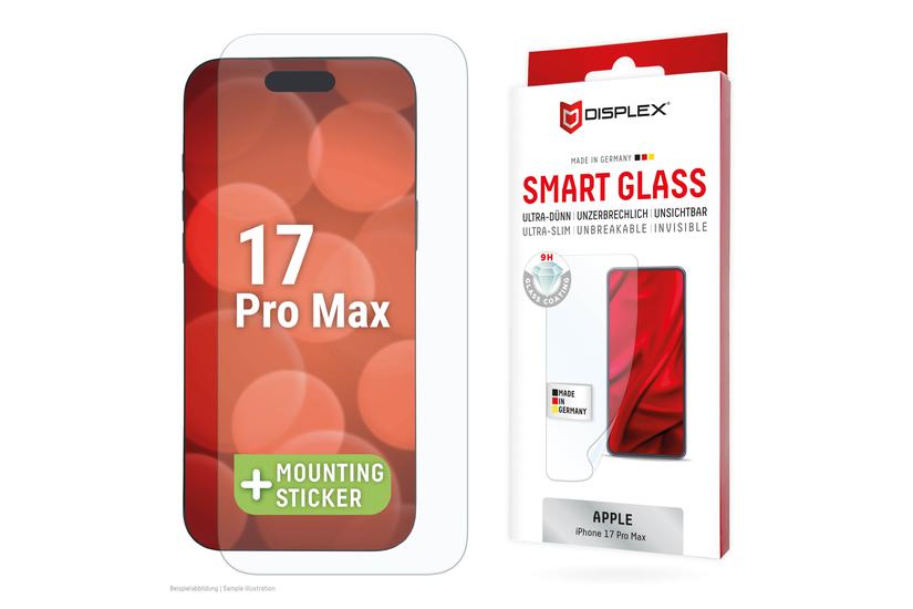 DISPLEX Smart Glass für iPhone 17 Pro Max