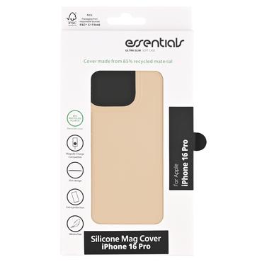 Essentials 3052318 mobiltelefon etui 16 cm (6.3") Cover Beige