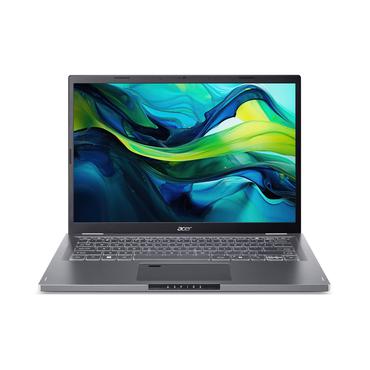 Acer Aspire A14-51M-51PY Intel Core 5 120U Laptop 35,6 cm (14") WUXGA 8 GB LPDDR5-SDRAM 512 GB SSD Wi-Fi 6E (802.11ax) Windows 11 Home Tysk Sort