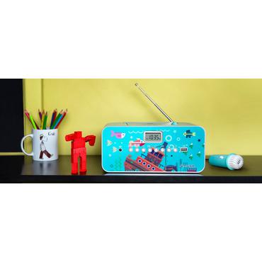 Muse M-29KB bærbar stereosystem Digital 1 W FM, MW, PLL Flerfarvet MP3-afspilning