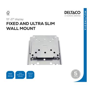 DELTACO ARM-410 monteringskomponent - f&ouml;r TV och bildsk&auml;rm