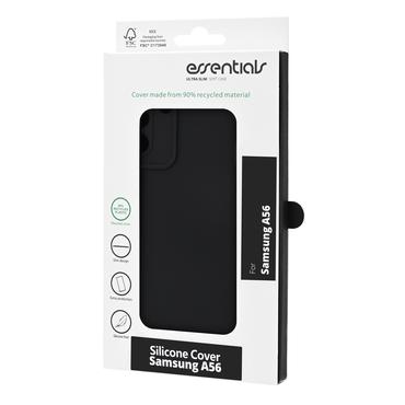 Essentials 3052456 mobile phone case 17 cm (6.7") Cover Black