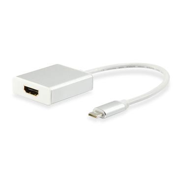 Equip 133452 USB grafisk adapter 4096 x 2160 pixel Hvid