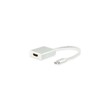 Equip 133452 USB grafisk adapter 4096 x 2160 pixel Hvid
