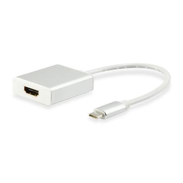 Equip 133452 USB grafisk adapter 4096 x 2160 pixel Hvid