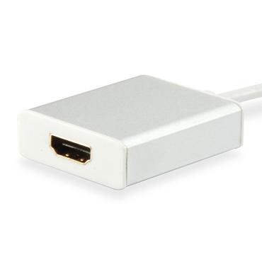 Equip 133452 USB grafisk adapter 4096 x 2160 pixel Hvid