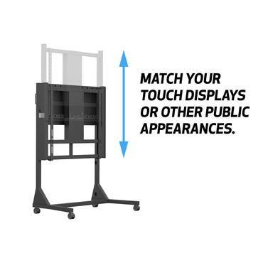 Multibrackets M Motorized Floorstand SD stativ - motoriseret - sort