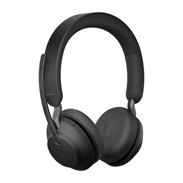 Jabra Evolve2 65 UC Stereo - headset - med laddningsst&auml;ll