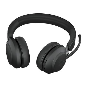 Jabra Evolve2 65 UC Stereo - headset - med laddningsst&auml;ll
