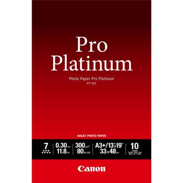 Canon Photo Paper Pro Platinum - fotopapper - 10 ark - A3 Plus - 300 g/m&sup2;