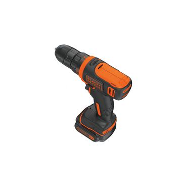 Black & Decker BDCDD12-QW bor N&oslash;glefri Sort, Orange