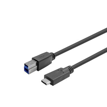 VivoLink - USB Type-C kabel - 24 pin USB-C til USB Type B - 10 m