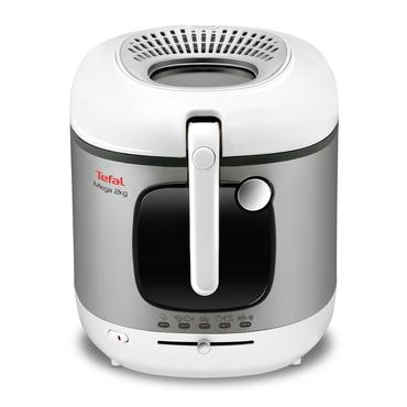 Tefal FR4800 Enkelt Enkeltstående 2100 W Frituregryde Rustfrit stål, Hvid
