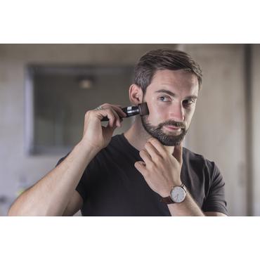 Wahl Travel Kit Deluxe Batteri Sort, Rustfrit st&aring;l