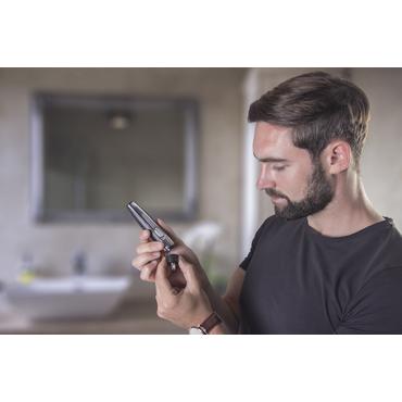 Wahl Travel Kit Deluxe Batteri Sort, Rustfrit st&aring;l