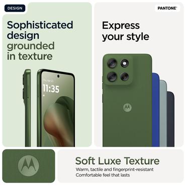 Motorola moto g56 5G 17,1 cm (6.72") Hybrid Dual SIM Android 15 USB Type-C 8 GB 256 GB 5200 mAh Grøn