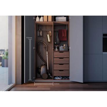 AEG AB61H6SW Staubsauger mit Beutel weiß