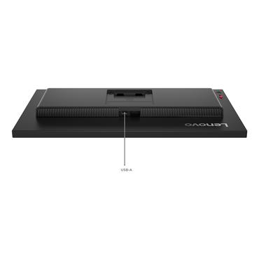 Lenovo ThinkVision P24Q-40 computersk&aelig;rm 60,5 cm (23.8") 2560 x 1440 pixel Quad HD LCD Sort