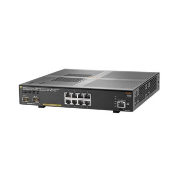 HPE Aruba 2930F 8G PoE+ 2SFP+ - switch - 8 portar - Administrerad - rackmonterbar