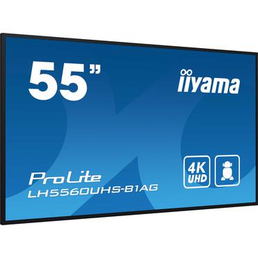 iiyama ProLite LH5560UHS-B1AG 55" Klasse (54.6" til at se) LED-bagbelyst LCD paneldisplay