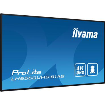 iiyama ProLite LH5560UHS-B1AG 55" Klasse (54.6" til at se) LED-bagbelyst LCD paneldisplay