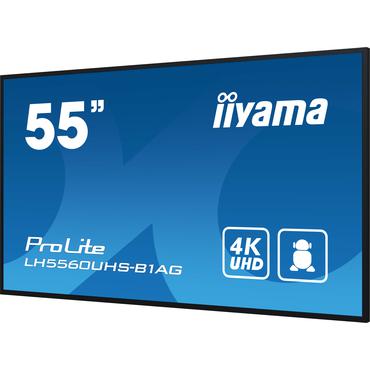 iiyama ProLite LH5560UHS-B1AG 55" Klasse (54.6" til at se) LED-bagbelyst LCD paneldisplay