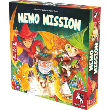 Pegasus Memo Mission 30 min. Kortspil Multi-genre